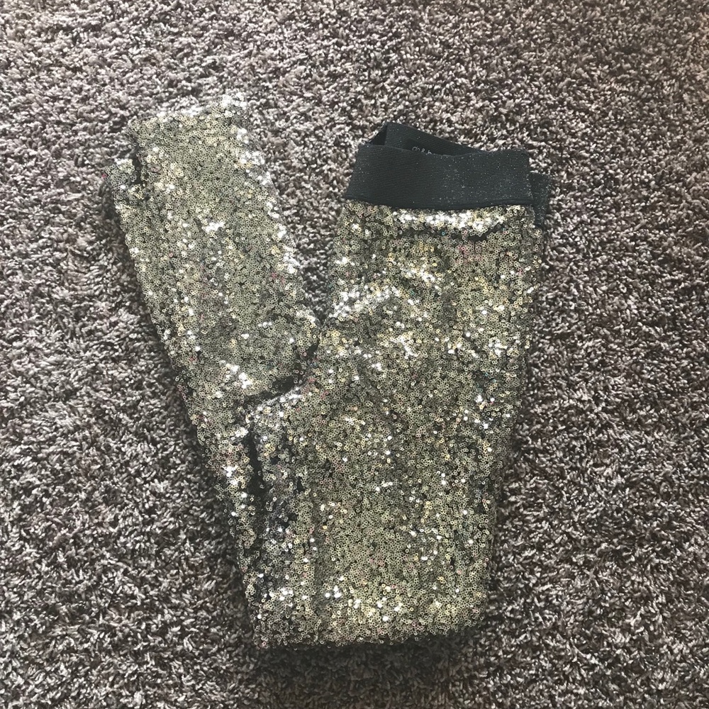 Sequin leggings